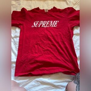 Authentic supreme tshirt